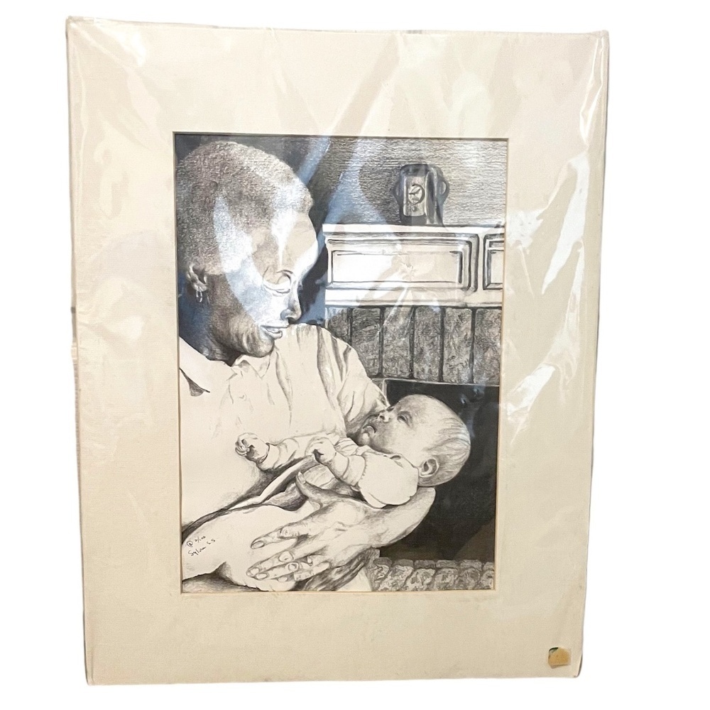 Bonding Moment By Sylvia Skonberg Certify Copy Of An Original, Signed